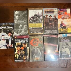 Classic Movie VHS Collection 9ct